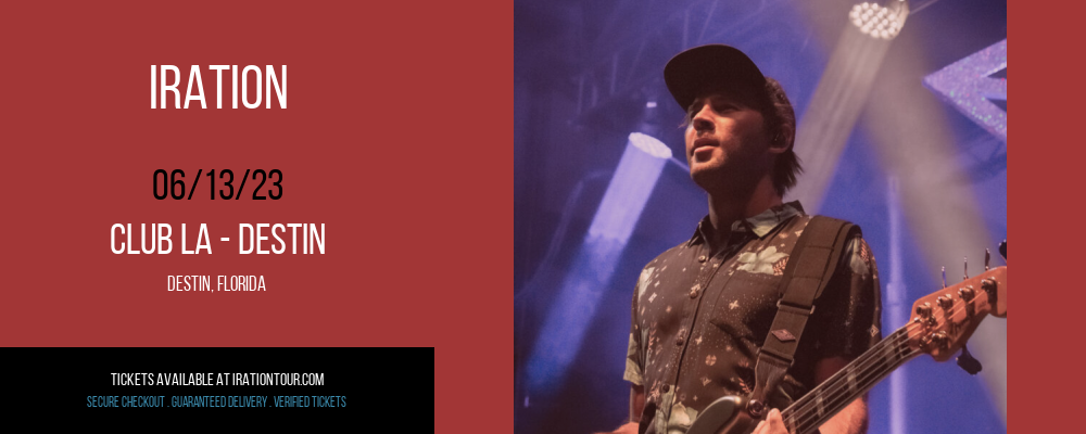 Iration at Iration Tour tickets Iration at Iration Tour